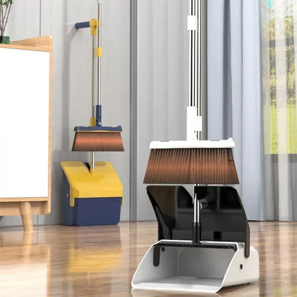 Broom Dustpan Set Combination Intelligent Cleaning Tool Magic Home Accessories Garbage Collector Sweeper Household Products