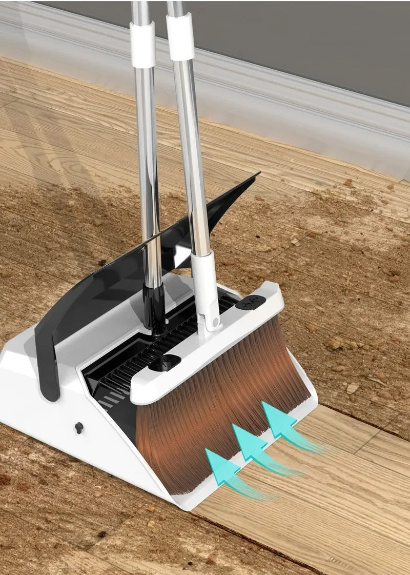 Broom Dustpan Set Combination Intelligent Cleaning Tool Magic Home Accessories Garbage Collector Sweeper Household Products