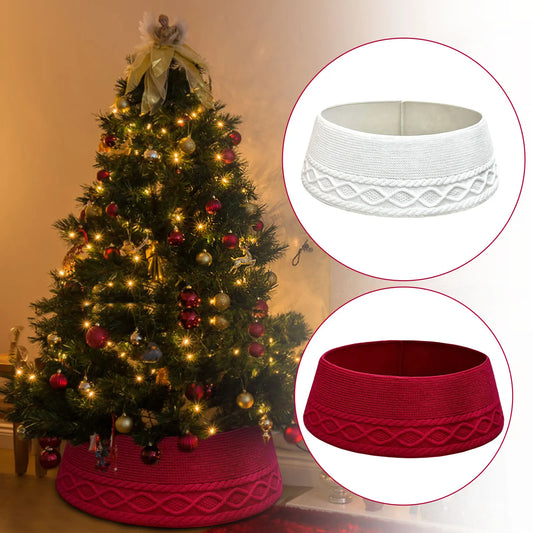 Christmas Exquisite Tree Skirt Family Holiday Atmosphere Decoration Supplies Bring Warm Lovely Ambiance To Festival Party