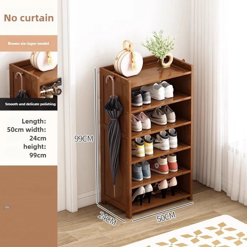 Household shoe cabinet, shoe storage rack, simple shelf, large-capacity shoe rack.