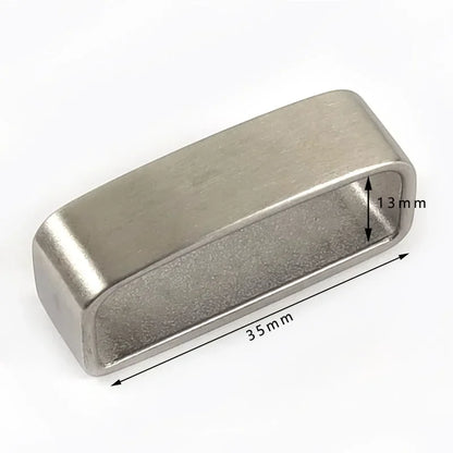 35-40mm Metal Pure Copper Belts Loops Hook Solid Brass O D Ring Belt Buckle for Men's Clothing Craft DIY Hardware Accessories