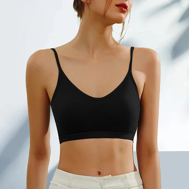 Beauty Back Sports Bra Tops Women Shockproof Bra Padded Gym Yoga Fitness Running Sport Brassiere Tops Crop Top Push Up Bras