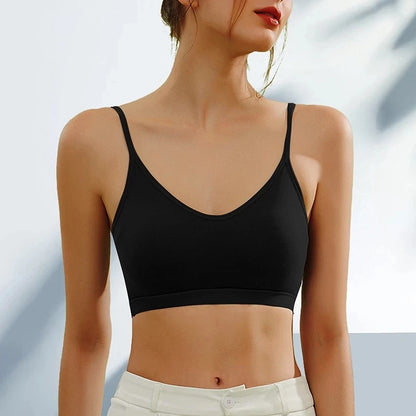 Beauty Back Sports Bra Tops Women Shockproof Bra Padded Gym Yoga Fitness Running Sport Brassiere Tops Crop Top Push Up Bras