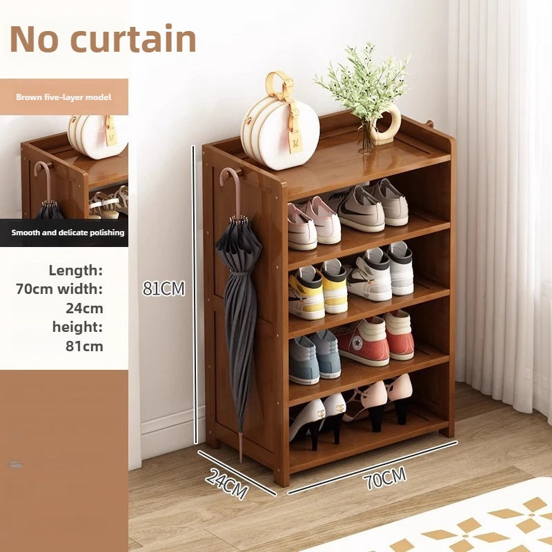 Household shoe cabinet, shoe storage rack, simple shelf, large-capacity shoe rack.