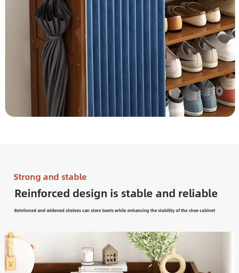 Household shoe cabinet, shoe storage rack, simple shelf, large-capacity shoe rack.