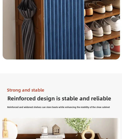 Household shoe cabinet, shoe storage rack, simple shelf, large-capacity shoe rack.