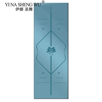 185*68cm Yoga Mat Non Slip, Eco Friendly Pilates Fitness Mats Anti-Tear Exercise Yoga Mat with Carrying Strap and Bag for Women