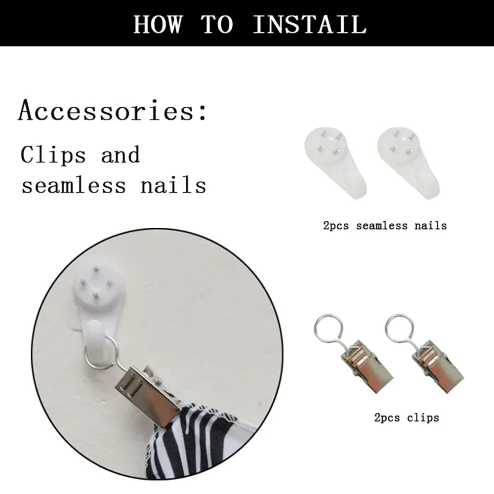 Christmas decorations with bright Christmas trees and colorful gift boxes between the red curtain: Light up the holiday dream