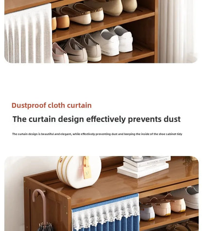 Household shoe cabinet, shoe storage rack, simple shelf, large-capacity shoe rack.