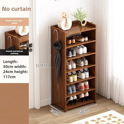 Household shoe cabinet, shoe storage rack, simple shelf, large-capacity shoe rack.