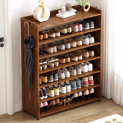 Household shoe cabinet, shoe storage rack, simple shelf, large-capacity shoe rack.