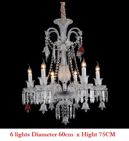 Living Room Chandelier Large Hotel Wedding Luxury Crystal Ceiling Lustre Led Crystal Pendant Light Hotel villa Palac Fixture