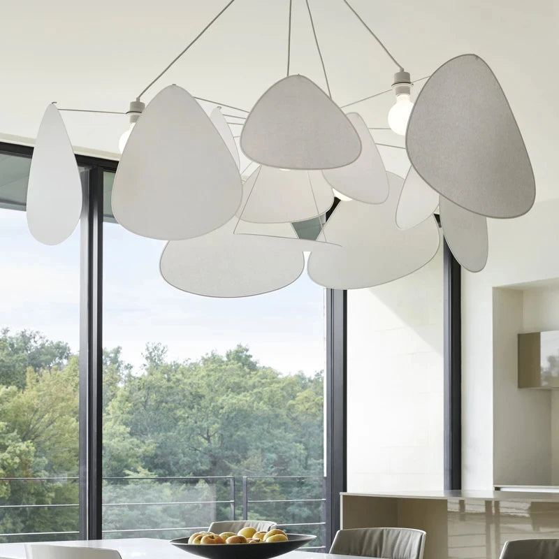 French Design Hand Made Screen Rattan Chandelier for DiningLiving Room Suspension Home Decor Lamp Indoor Lighting Factory Outlet