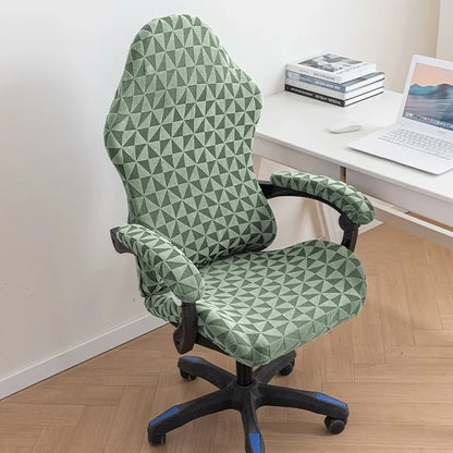Office Chair Covers Elastic Stretch Washable Computer Slipcovers Breathable Gaming Chair Computer Chair Arm Chair Cover New