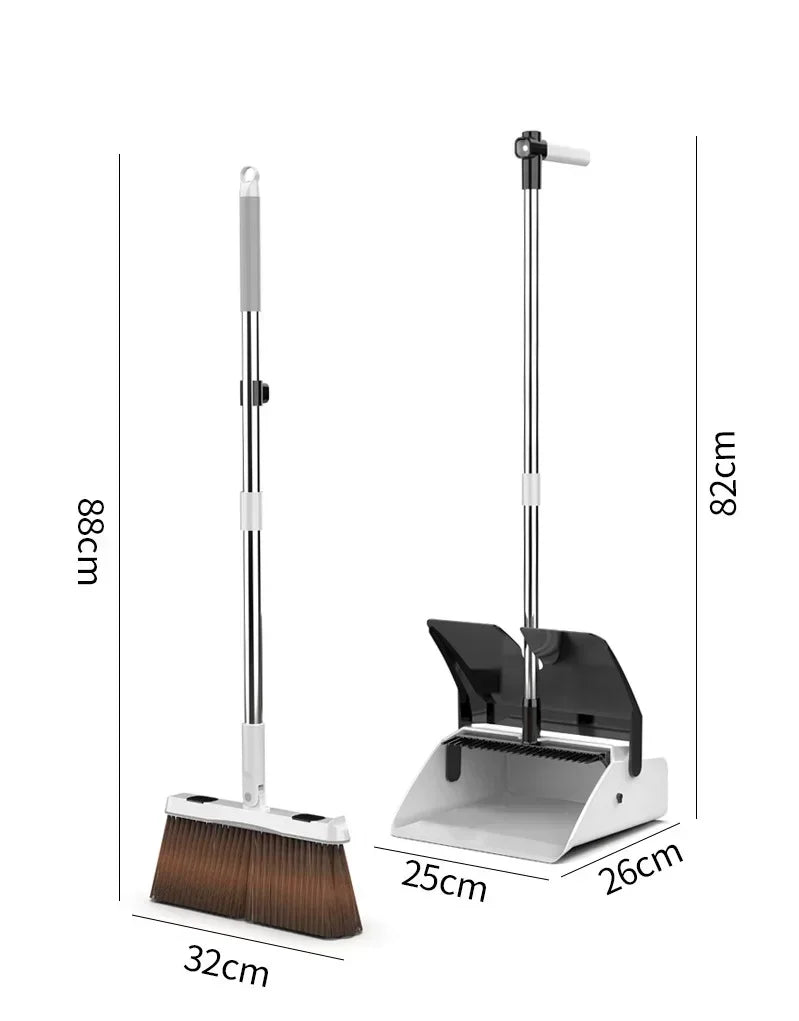Broom Dustpan Set Combination Intelligent Cleaning Tool Magic Home Accessories Garbage Collector Sweeper Household Products
