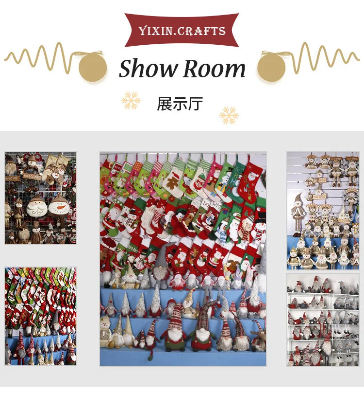 Christmas dwarf dolls Santa snowman dolls Christmas decoration products Christmas gift ornaments