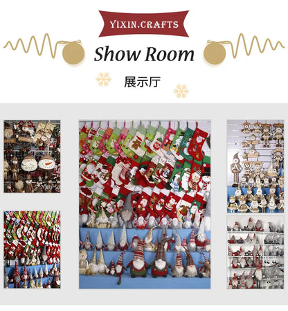 Christmas dwarf dolls Santa snowman dolls Christmas decoration products Christmas gift ornaments