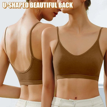Beauty Back Sports Bra Tops Women Shockproof Bra Padded Gym Yoga Fitness Running Sport Brassiere Tops Crop Top Push Up Bras