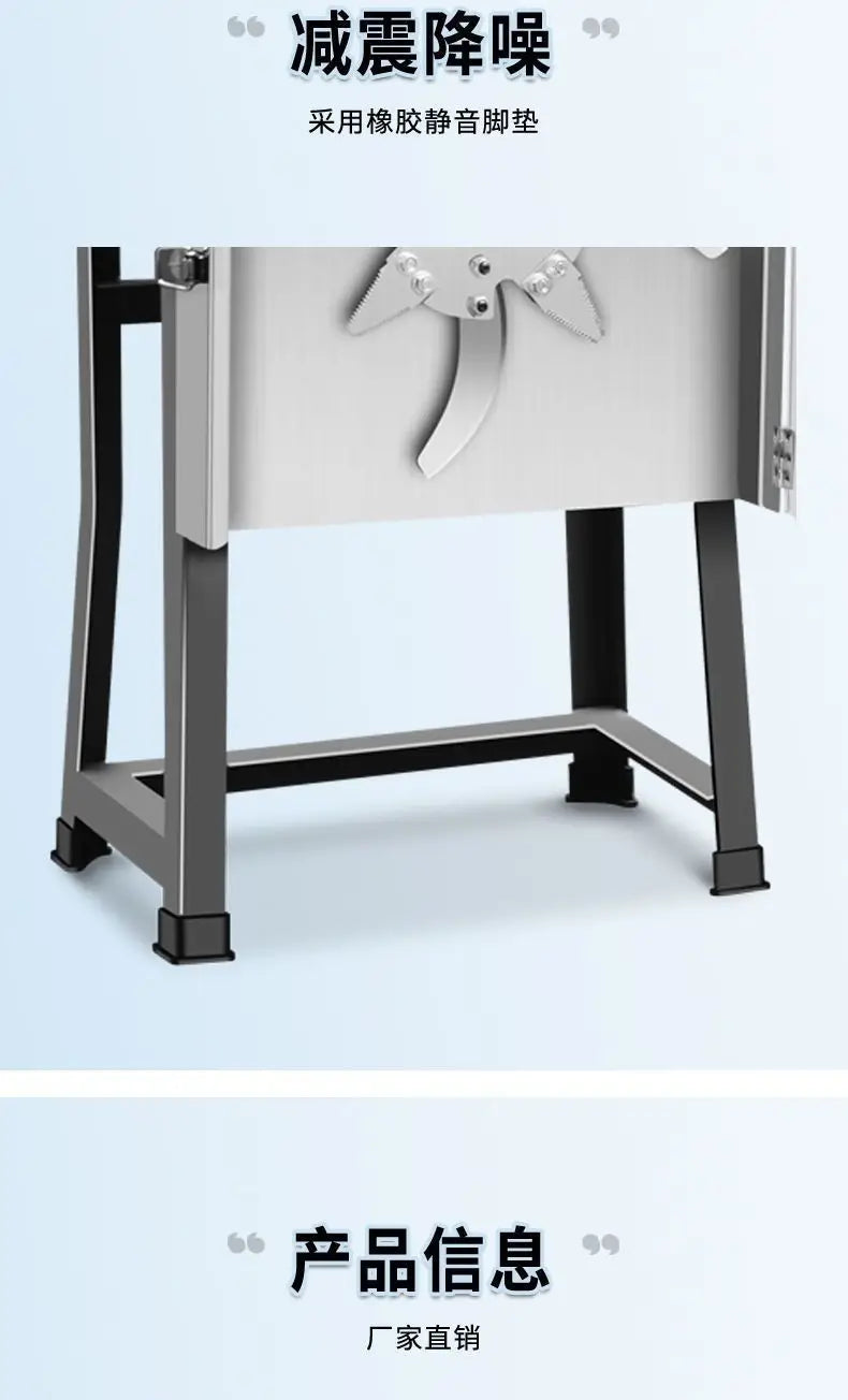 Household Electric Forage Chopper, Small Feed Grinding Machine for Cattle, Sheep, Chicken & Pig Breeding, Efficient Hay Shredder