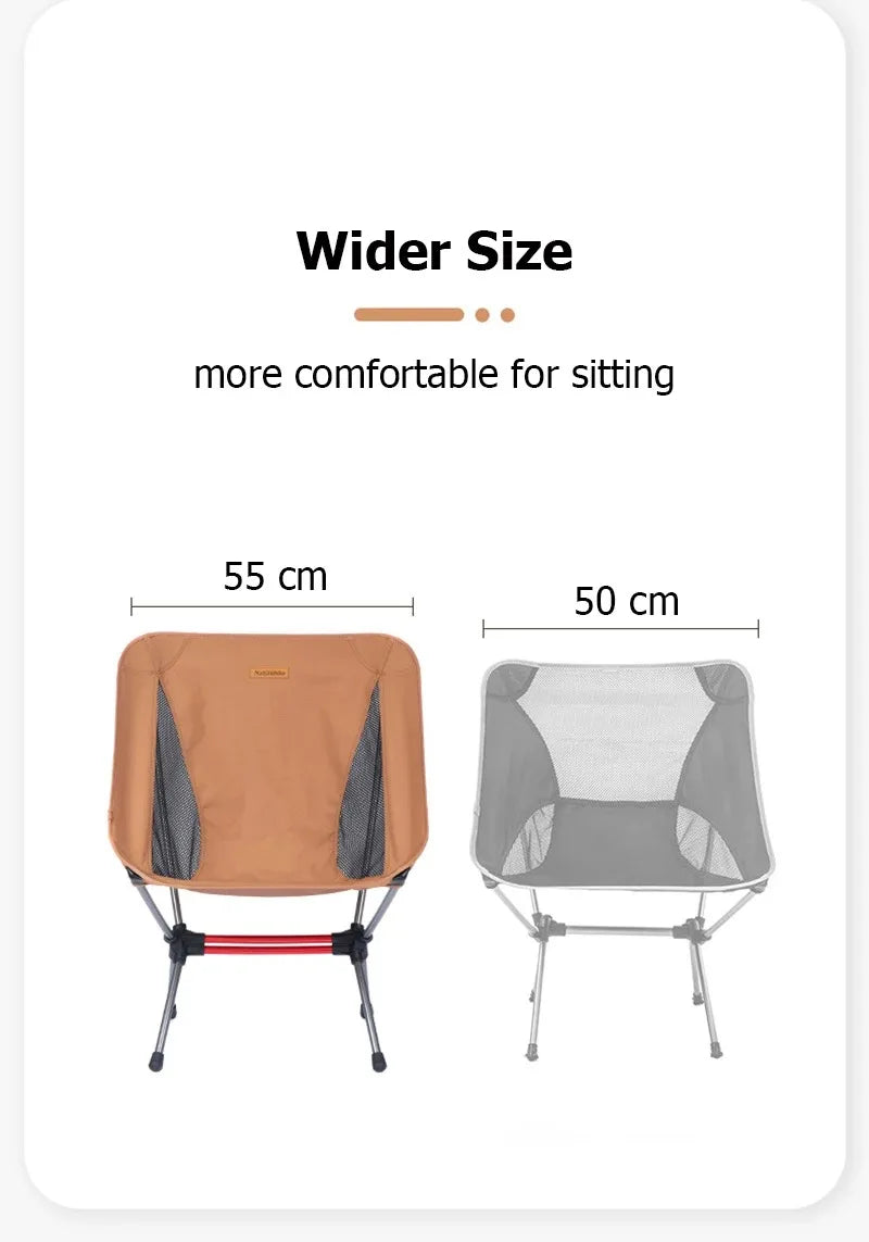 Naturehike Camping Chair Ultralight Portable Folding Chair Travel Backpacking Relax Chair Picnic Beach Outdoor Fishing Chair