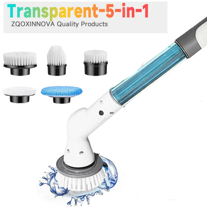 Household Multipurpose Cleaning Brush  Kitchen Gadgets Hair Brushes Bathroom Broom Toilet Mops Electric Cordless Spin Scrubber
