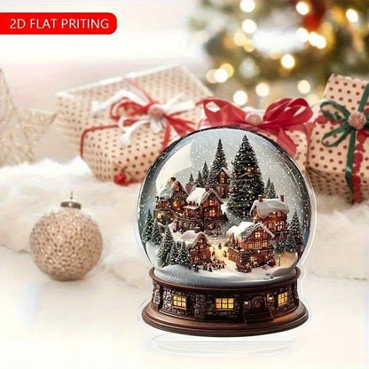 Christmas series of gifts Home desktop decoration 2D acrylic handicraft ornament