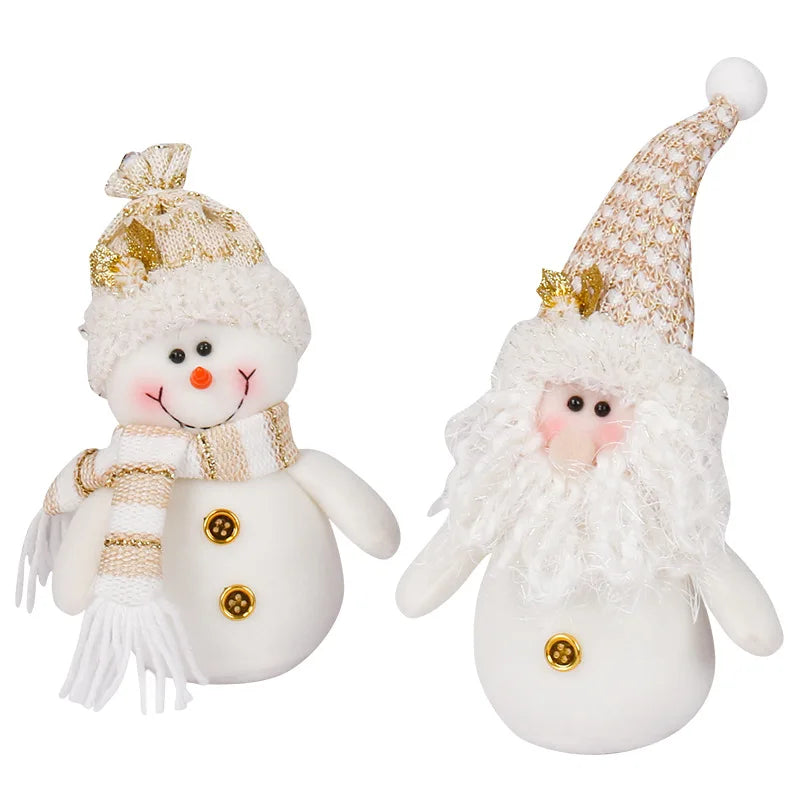 Christmas dwarf dolls Santa snowman dolls Christmas decoration products Christmas gift ornaments