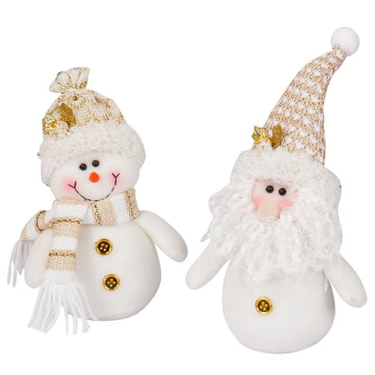 Christmas dwarf dolls Santa snowman dolls Christmas decoration products Christmas gift ornaments