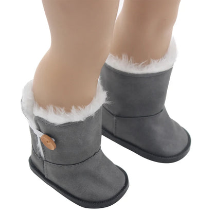 Christmas Doll Clothes Suit For American 18 Inch Girl Doll Cute Outfit Dress Seet For 43Cm Baby New Born&Our generation Doll Toy