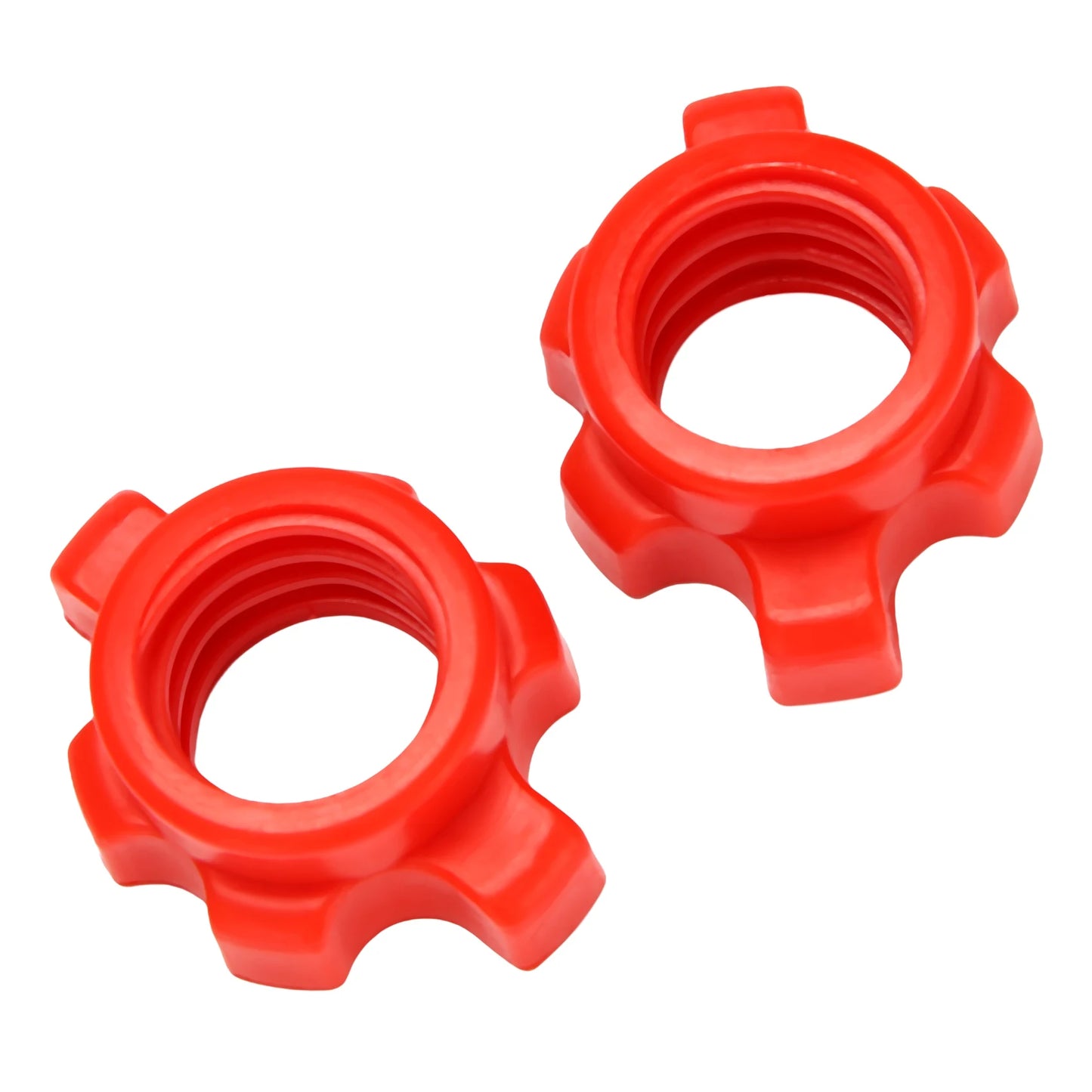 8PCS Dumbbell Nut,Dumbbell Rod Nut, Collars for Barbells Bars Training Sports Accessories