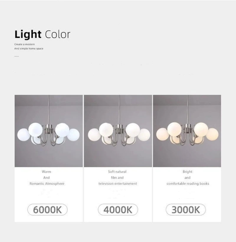 Mid Century Chandelier Antique Bauhaus Chandelier For Living Room Bedroom Restaurant Decor Designer Dining Room Hanging Lamp