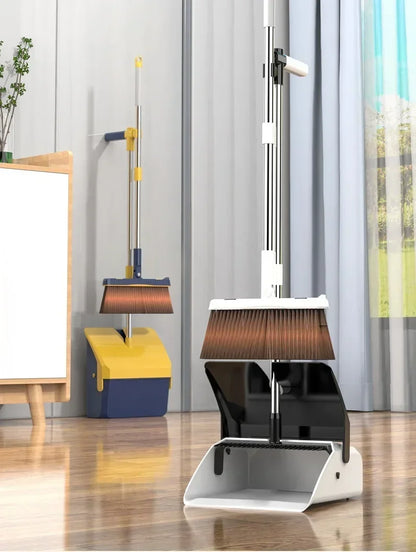 Broom Dustpan Set Combination Intelligent Cleaning Tool Magic Home Accessories Garbage Collector Sweeper Household Products