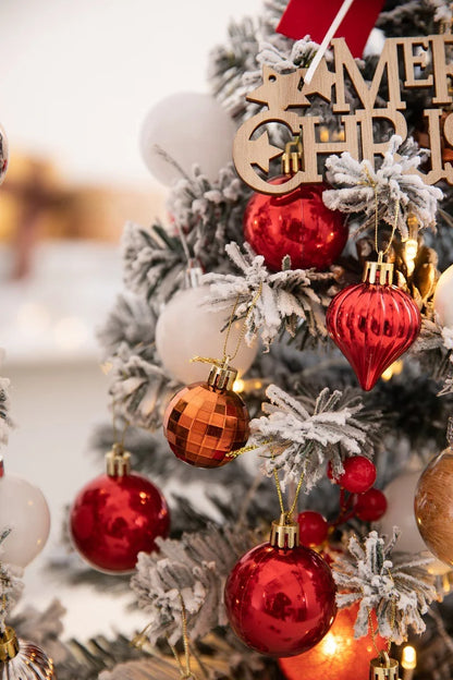 Christmas Decoration 45/60cm Christmas Tree Desktop Small Tree Ornaments New Year Navidad Gift Christmas Festival Party Supplies