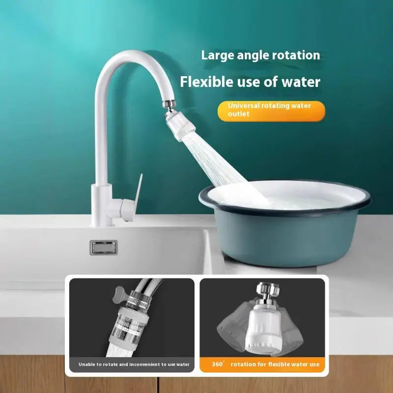 Household Vari-angle Faucet Water Filter for Kitchen and Bathroom Utility