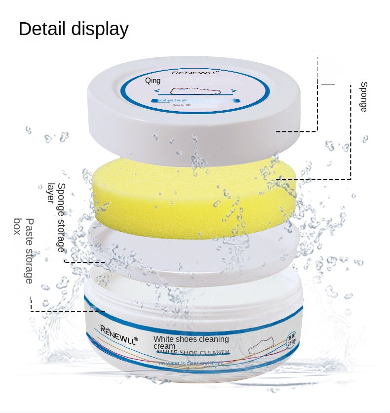 Household Cleaning  Anhydrous Cleaning Cream Small White Shoes Sneakers Canvas Shoes Shoes Cleaning Artifact