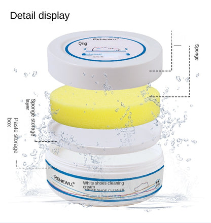 Household Cleaning  Anhydrous Cleaning Cream Small White Shoes Sneakers Canvas Shoes Shoes Cleaning Artifact