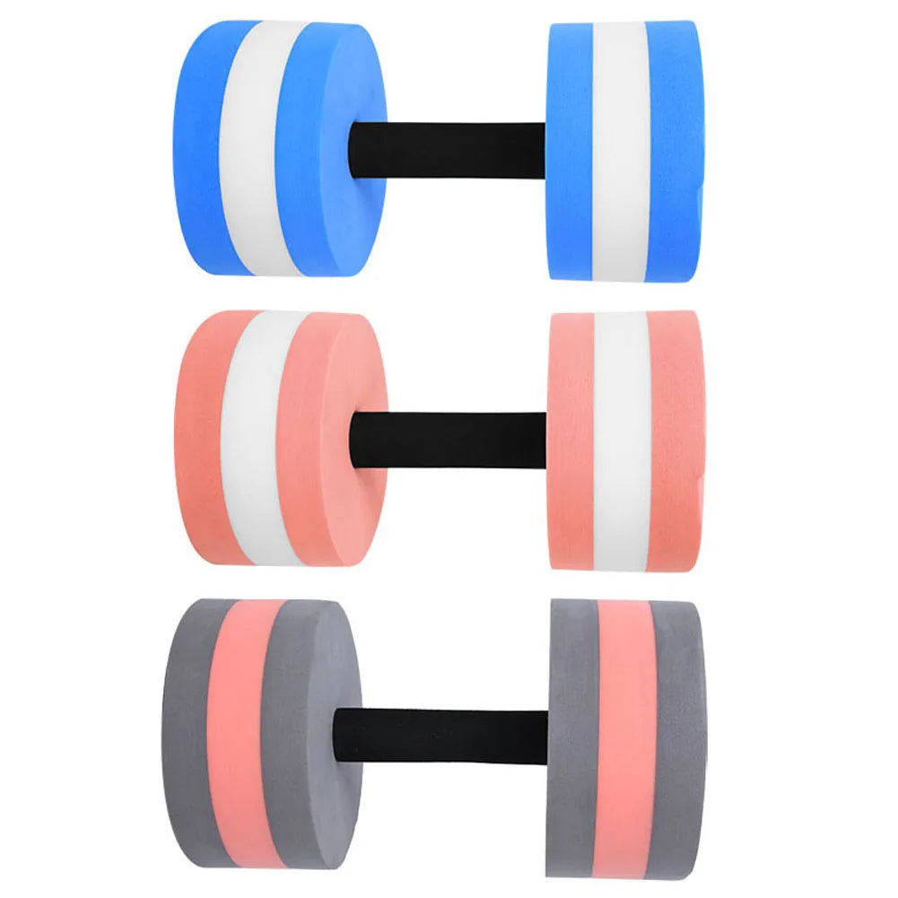 Eco Friendly Roundness Foam Water Floating Dumbbell Fitness Equipment Fitness Foam Dumbbell Floating Dumbbell Roundness Dumbbell