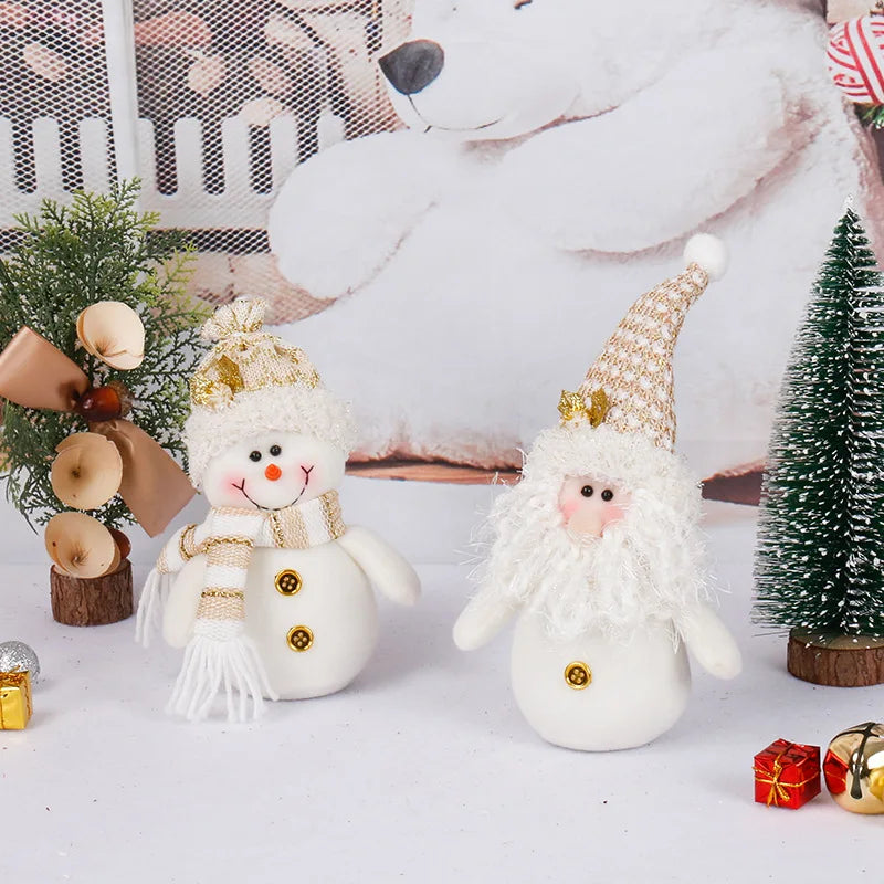 Christmas dwarf dolls Santa snowman dolls Christmas decoration products Christmas gift ornaments