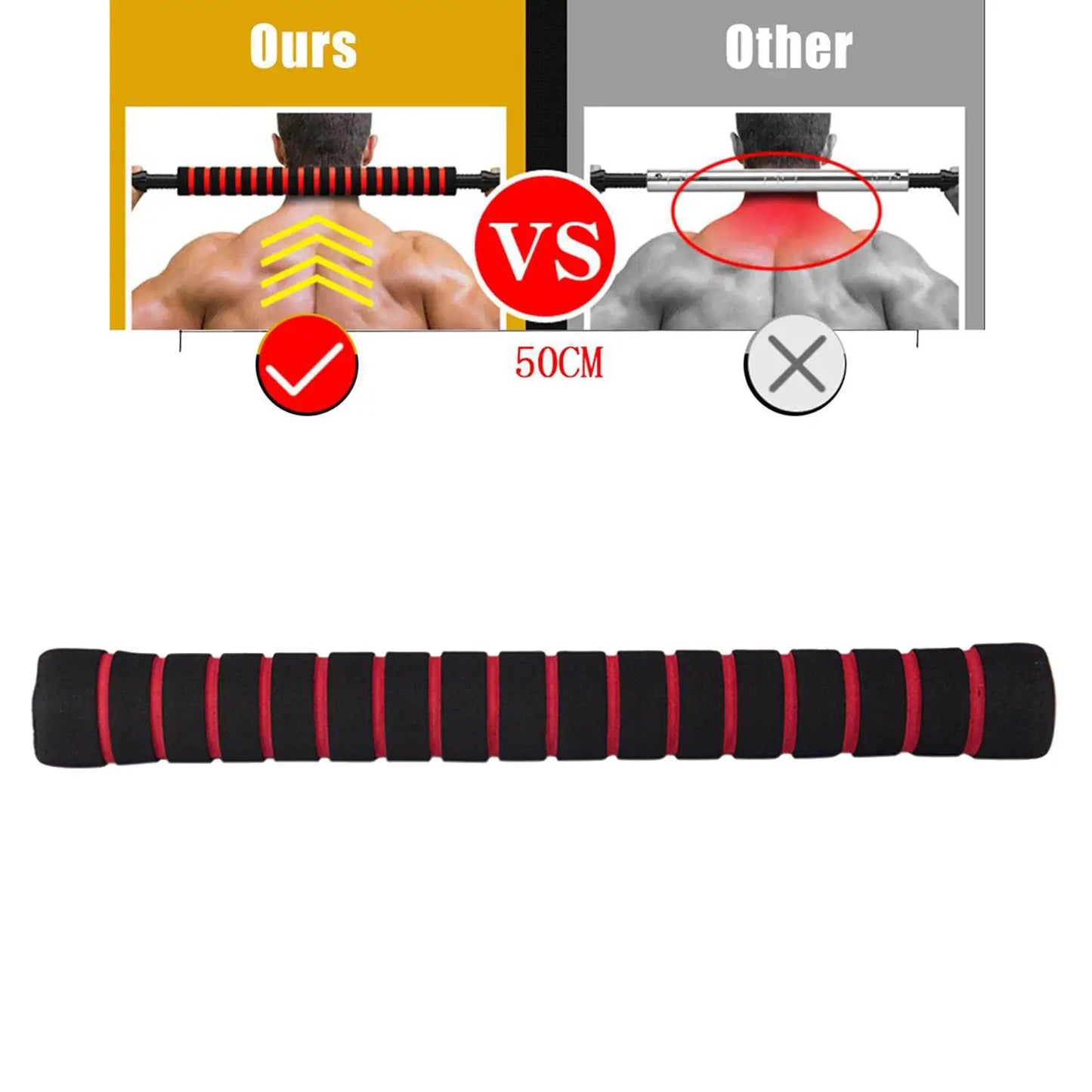 Dumbbell Bar Dumbbell Connector Dumbbell Connecting Equipment Weight Lifting Accessories for Men 2.6cm