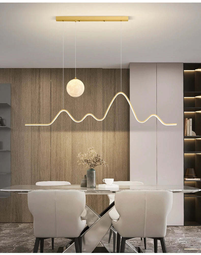 Designer Chandelier  For Dining Living Room Kitchen Home Creative Modern Art Decoration LED Lighting Ceiling Pendant Lamp