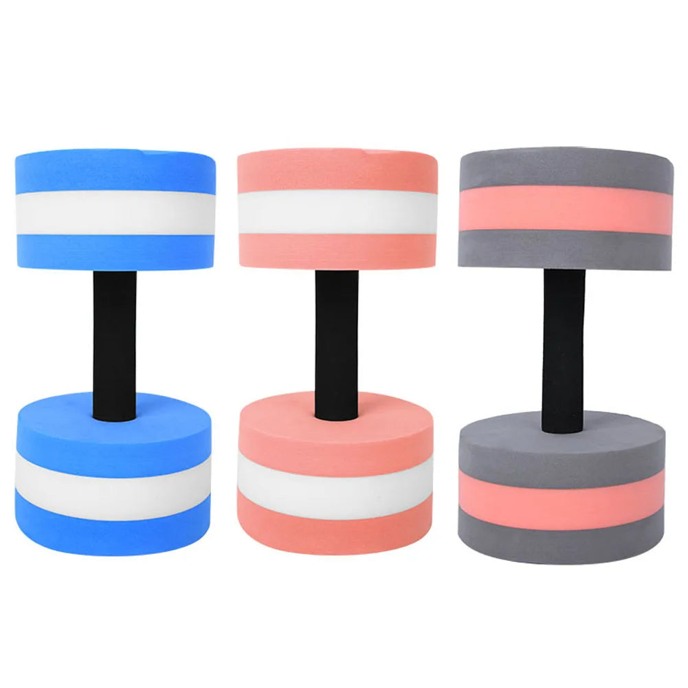 Eco Friendly Roundness Foam Water Floating Dumbbell Fitness Equipment Fitness Foam Dumbbell Floating Dumbbell Roundness Dumbbell