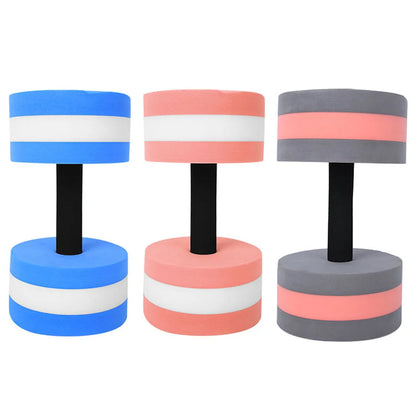 Eco Friendly Roundness Foam Water Floating Dumbbell Fitness Equipment Fitness Foam Dumbbell Floating Dumbbell Roundness Dumbbell