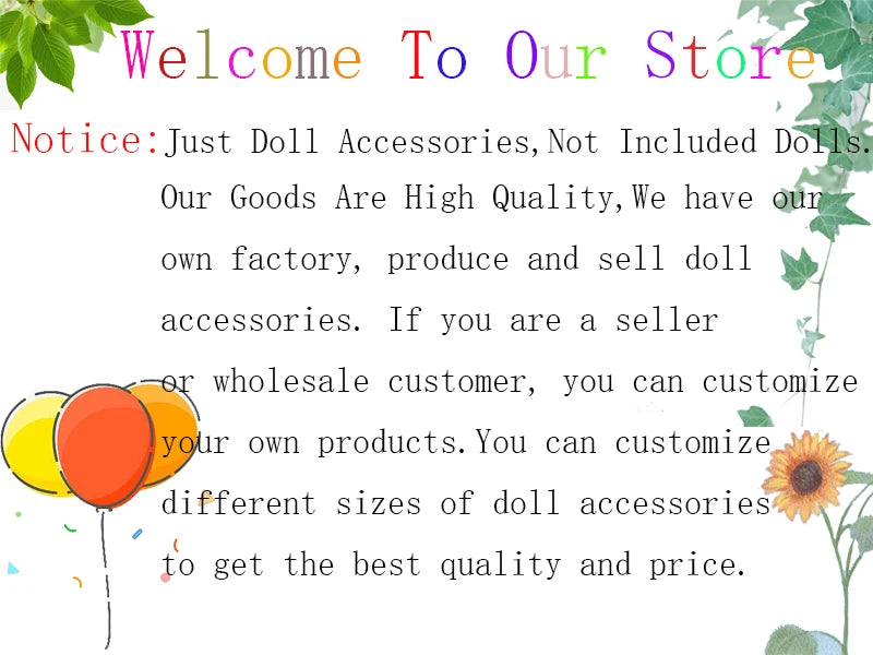 Christmas Doll Clothes Suit For American 18 Inch Girl Doll Cute Outfit Dress Seet For 43Cm Baby New Born&Our generation Doll Toy