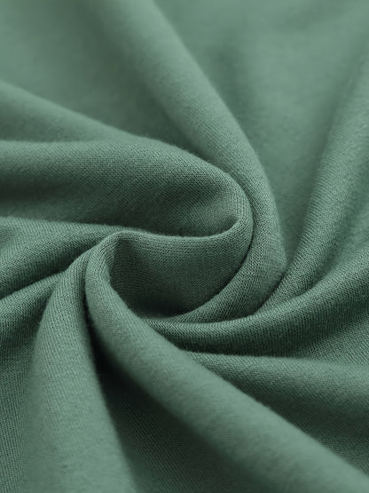 Women'S Christmas Sweater - Olive Green Holiday Pullover with Santa, Cozy Long Sleeve Round Neck Sweater for Christmas Party, Family Gathering, Everyday Winter Outfits - Easy Care Casual Holiday Top, Christmas Clothes, Festiv