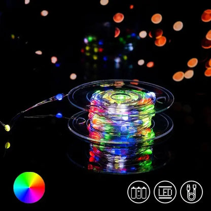 LED RGB Christmas Fairy Lights